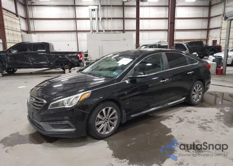 2015 Hyundai Sonata Sport из США, поврежденный, VIN 5NPE34AFXFH215985